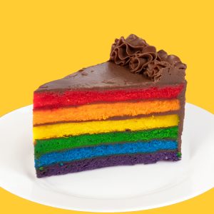 Rainbow Cake Black 3Kg - PREMIUM